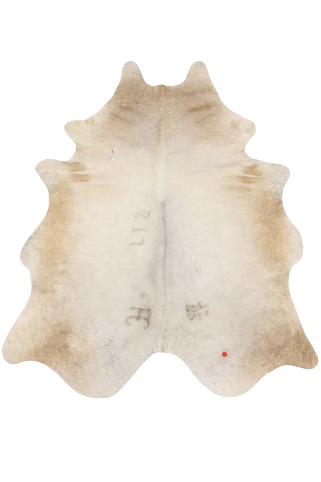 Amelia Beige Cowhide Rug 8' L X 5'11" W