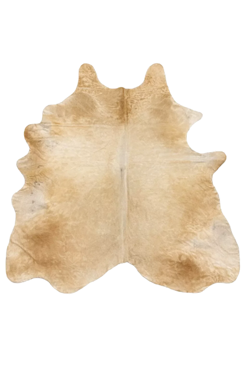 Amelia Beige Cowhide Rug 7'9" L X 6'10" W